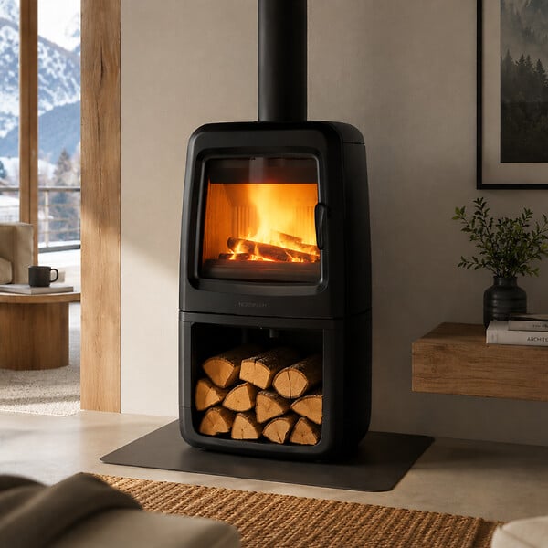 NORDFLAM - Poêles à bois NORDFLAM - BALDUR 6 kW en Fonte - - large