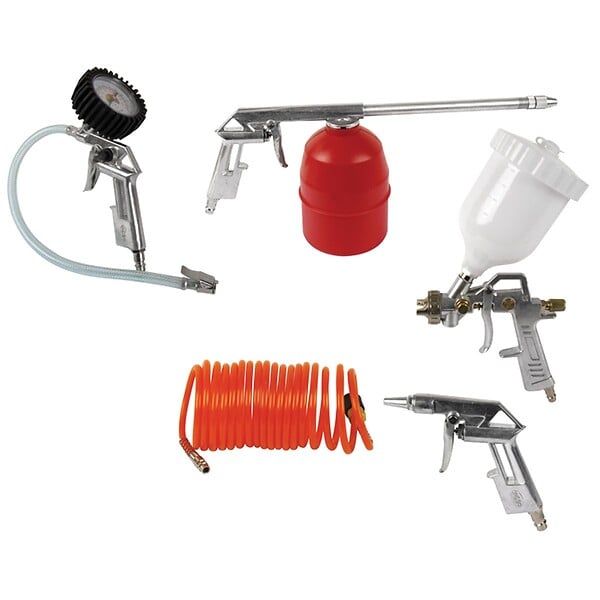 VITO - Compresseur d'air 200L 10Bar 400L/min + Clé à choc pneumatique 310Nm + Outils de Gonflage Soufflage Peinture Garage Atelier VITO - large