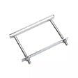 MERMIER - Poignée de trappe 160mm finition zingué blanc - MERMIER - M-658163 - vignette