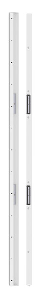 SEWOSY - Bandeau 2500mm rénovation 2 ventouses 300kg 12/24V RAL9010 â€“ SEWOSY - CPREG2N-250-9010 - large