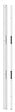 SEWOSY - Bandeau 2500mm rénovation 2 ventouses 300kg 12/24V RAL9010 â€“ SEWOSY - CPREG2N-250-9010 - vignette