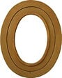 GD MENUISERIES - Oeil de Boeuf Bois Ovale H90 x L60 cm Côte Tableau - vignette