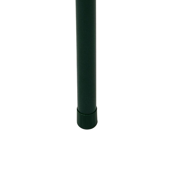 5 FIVE SIMPLY SMART - Tabouret rond empilable avec assise velous Flexy vert - large
