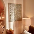 ATMOSPHERA - Décoration murale Lia 77x98cm beige - vignette