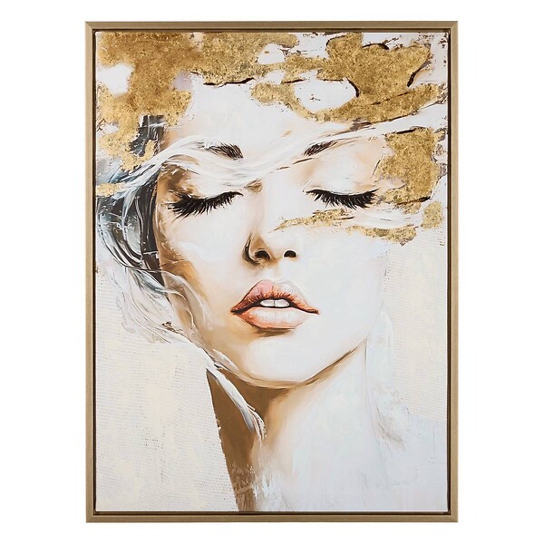ATMOSPHERA - Toile Cléo rectangulaire 58x78cm - large