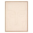 ATMOSPHERA - Toile 3D Nyer rectangulaire 60x80cm beige - vignette