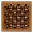 ATMOSPHERA - Décoration murale Marc 76x76cm marron - vignette