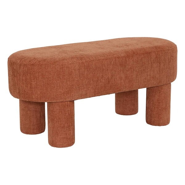 ATMOSPHERA - Banc Orska ovale 1 place orange - large