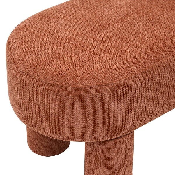ATMOSPHERA - Banc Orska ovale 1 place orange - large