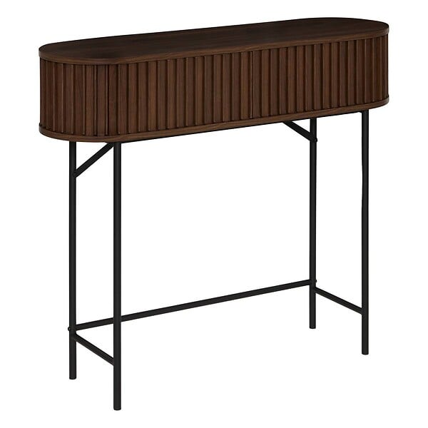 ATMOSPHERA - Console Alcôve rectangulaire 30x100cm marron - large