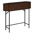 ATMOSPHERA - Console Alcôve rectangulaire 30x100cm marron - vignette
