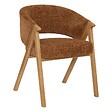 ATMOSPHERA - Fauteuil de table Amza H.79cm bronze - vignette