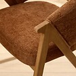 ATMOSPHERA - Fauteuil de table Amza H.79cm bronze - vignette