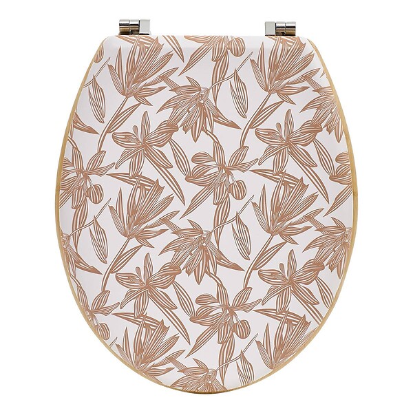 5 FIVE SIMPLY SMART - Abattant WC Bloom 36x42,5cm rose - large