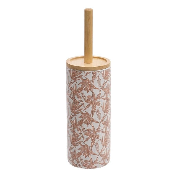 5 FIVE SIMPLY SMART - Brosse WC Bloom ronde D.10,5cm rose - large