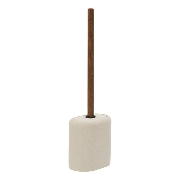 5 FIVE SIMPLY SMART - Brosse WC Argileo ovale H.39cm beige - large