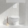 5 FIVE SIMPLY SMART - Brosse WC Argileo ovale H.39cm beige - vignette
