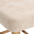 ATMOSPHERA - Tabouret de bar Noali carré H.104,5cm beige - vignette