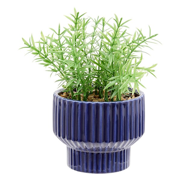 ATMOSPHERA - Plante artificielle Nippo avec pot en céramique - large