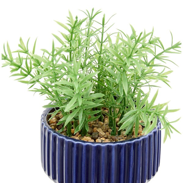 ATMOSPHERA - Plante artificielle Nippo avec pot en céramique - large