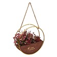 ATMOSPHERA - Plante artificielle Krist H.20cm marron - vignette