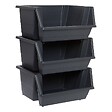 5 FIVE SIMPLY SMART - Tour de rangement Essentiels rectangulaire H.66cm noir - vignette