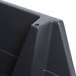 5 FIVE SIMPLY SMART - Tour de rangement Essentiels rectangulaire H.66cm noir - vignette