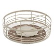 5 FIVE SIMPLY SMART - Plateau rond tournant Telma D.28cm beige - vignette