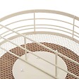 5 FIVE SIMPLY SMART - Plateau rond tournant Telma D.28cm beige - vignette