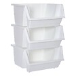 5 FIVE SIMPLY SMART - Tour de rangement Essentiels rectangulaire H.66cm blanc - vignette