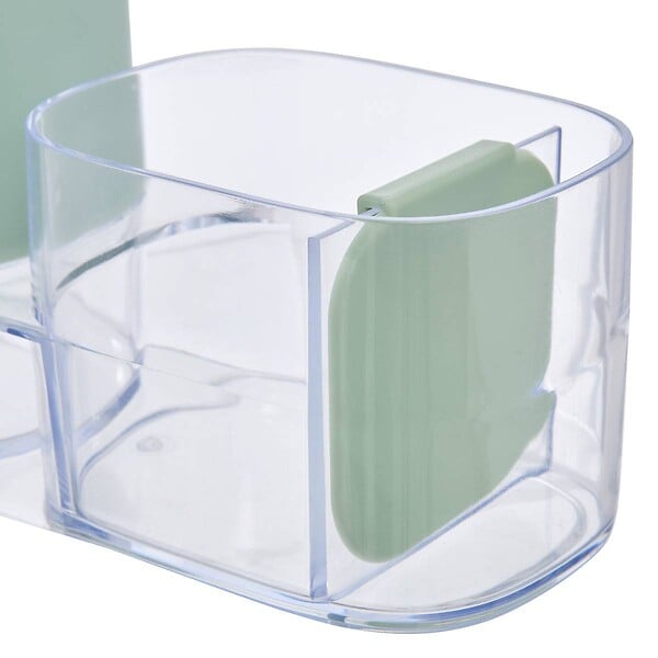 5 FIVE SIMPLY SMART - Distributeur de savon Poly rectangulaire 540ml vert - large