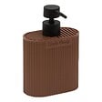 5 FIVE SIMPLY SMART - Distributeur de savon Terra ovale 375ml marron - vignette