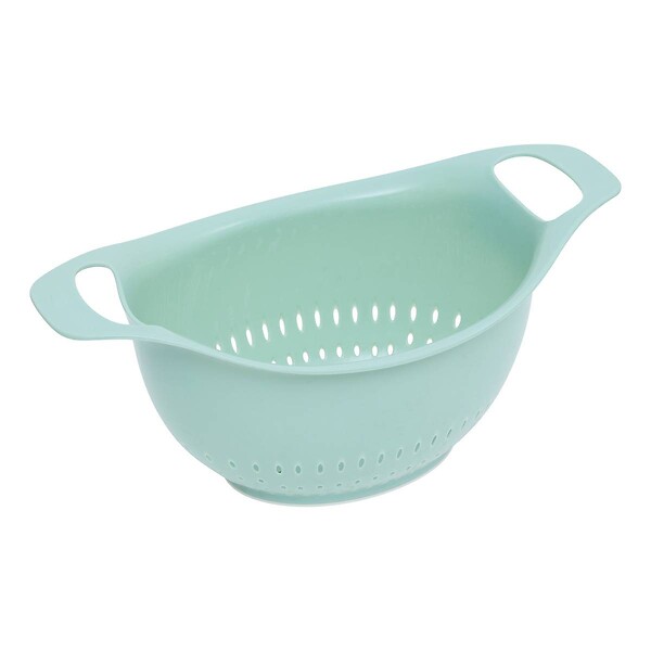 5 FIVE SIMPLY SMART - Passoire Poly ovale D.24cm vert - large
