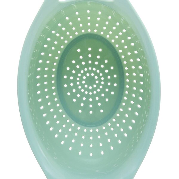 5 FIVE SIMPLY SMART - Passoire Poly ovale D.24cm vert - large