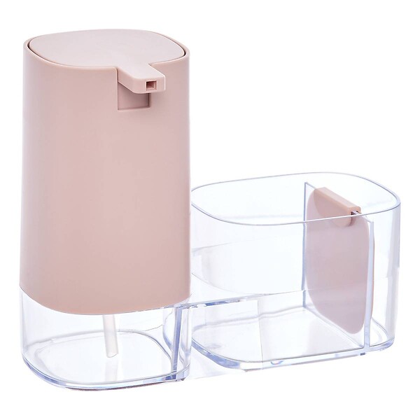 5 FIVE SIMPLY SMART - Distributeur de savon Poly rectangulaire 540ml rose - large