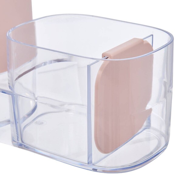 5 FIVE SIMPLY SMART - Distributeur de savon Poly rectangulaire 540ml rose - large