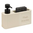 5 FIVE SIMPLY SMART - Distributeur de savon Terra rectangulaire 250ml beige - vignette