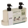 5 FIVE SIMPLY SMART - Distributeur de savon Terra ovale 375ml beige - vignette