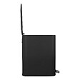 5 FIVE SIMPLY SMART - Poubelle slim rectangulaire à pédale Delta 20L noir - vignette