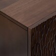 ATMOSPHERA - Buffet 3 portes Nyero 90x150cm marron - vignette