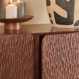 ATMOSPHERA - Buffet 3 portes Nyero 90x150cm marron - vignette