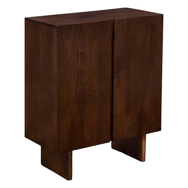 ATMOSPHERA - Buffet 2 portes Nyero 80x100cm marron - large