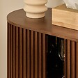ATMOSPHERA - Buffet Alcôve rectangulaire 75x100cm 2 portes marron - vignette