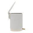5 FIVE SIMPLY SMART - Poubelle Solis ronde 2,7L blanc - vignette
