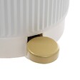 5 FIVE SIMPLY SMART - Poubelle Solis ronde 2,7L blanc - vignette