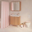 5 FIVE SIMPLY SMART - Poubelle Bloom ronde 2,7L rose - vignette