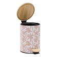 5 FIVE SIMPLY SMART - Poubelle Bloom ronde 2,7L rose - vignette
