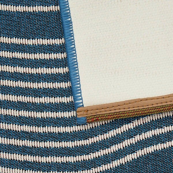 ATMOSPHERA - Tapis Nippon Line rectangulaire 75x200cm bleu - large