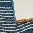 ATMOSPHERA - Tapis Nippon Line rectangulaire 75x200cm bleu - vignette