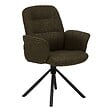 ATMOSPHERA - Fauteuil de bureau pivotant Sisco vert kaki - vignette